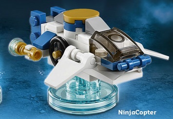  lego dimensions Ninjago Zane Ninja Copter 71217